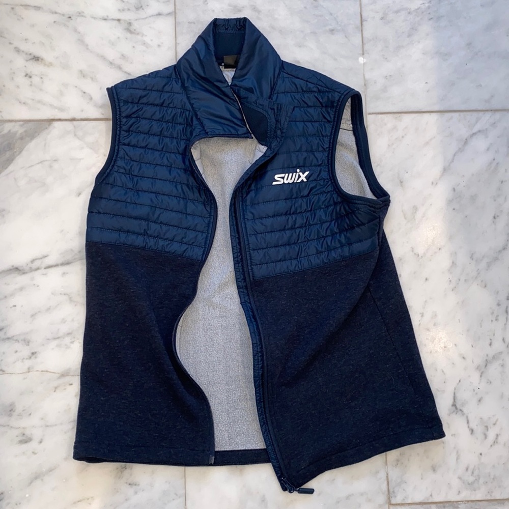 Swix Navy Vest Size Medium